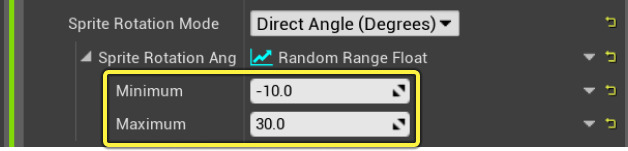 设置Sprite最小尺寸和最大尺寸