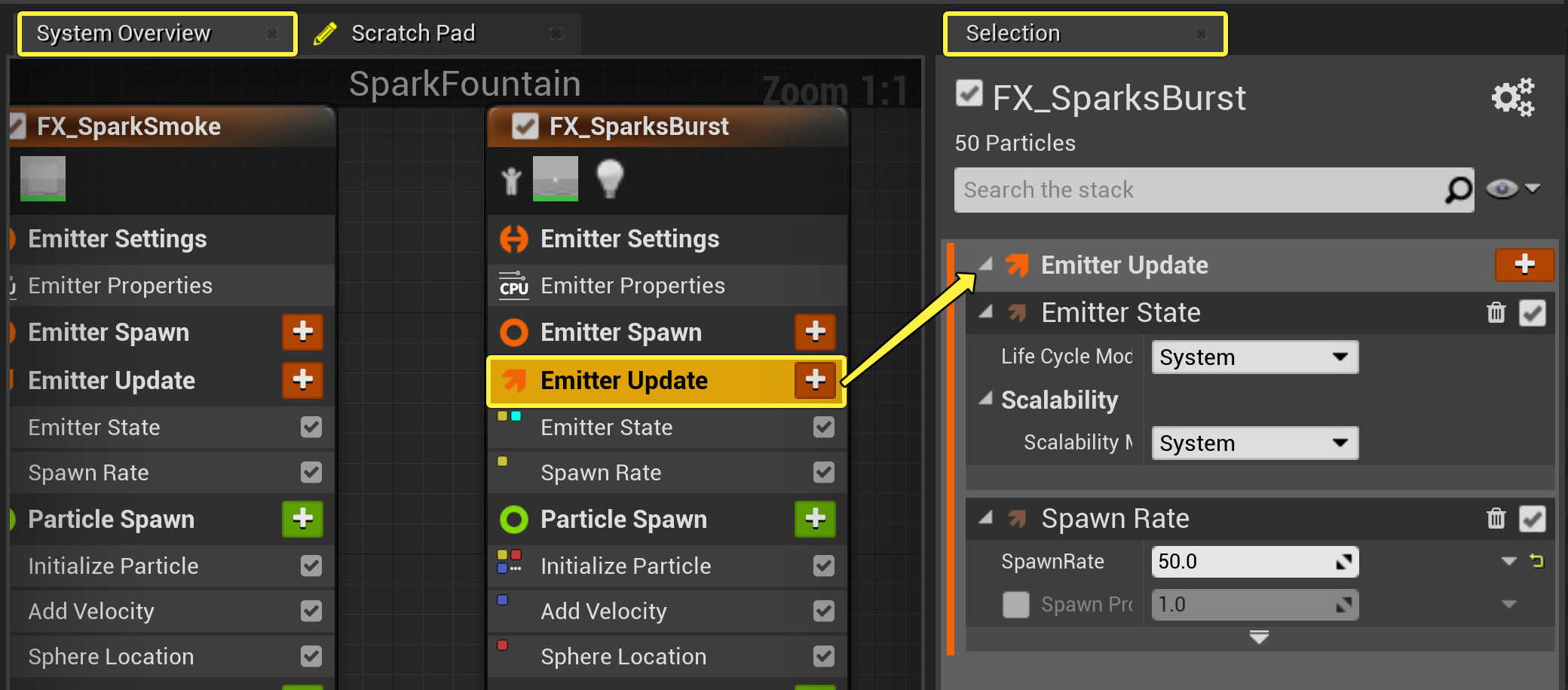 打开发射器更新