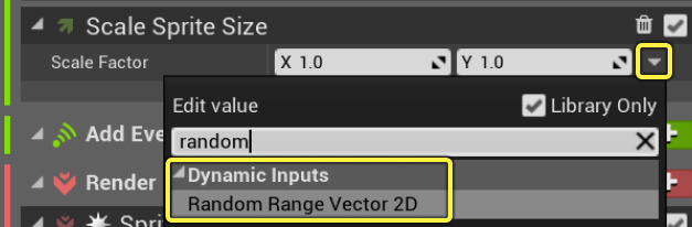 添加统一范围向量2D