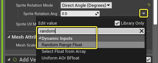 添加统一范围浮点
