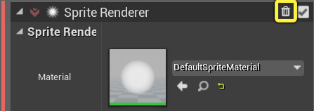 Remove Sprite Renderer