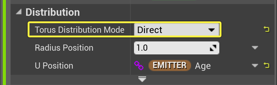 Set Distribution Mode
