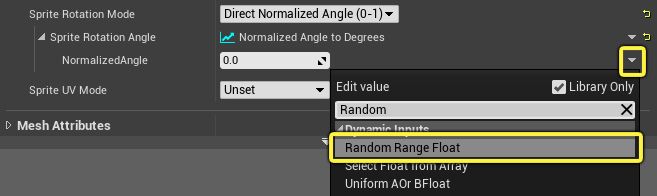 Add Uniform Ranged Float to Normalized Angle