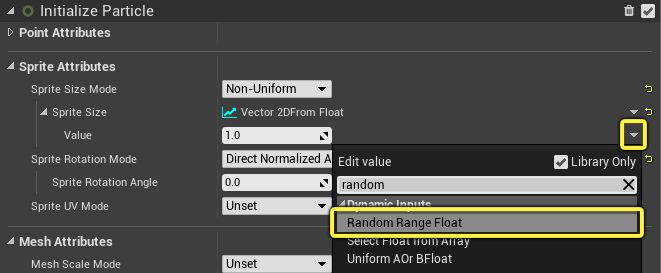 Add Uniform Ranged Float