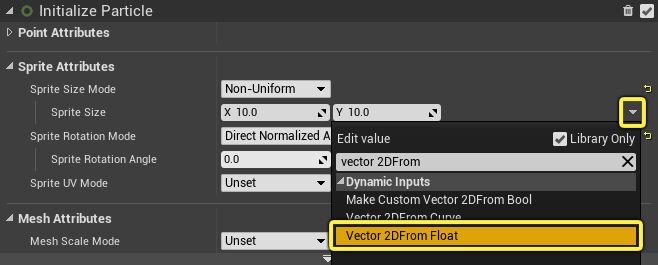 Add Vector 2D From Float