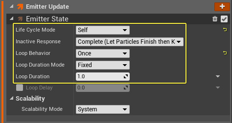 扩展发射器状态设置