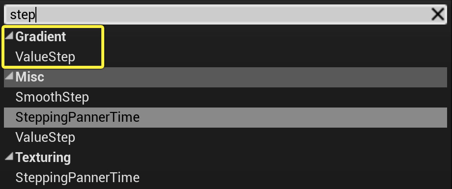添加Value Step节点
