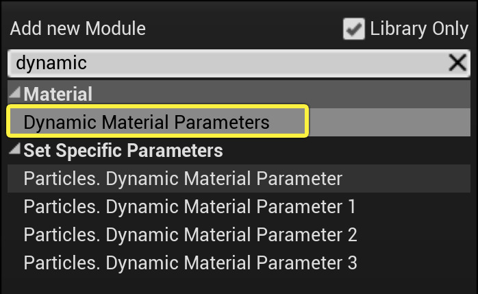 添加动态材质参数