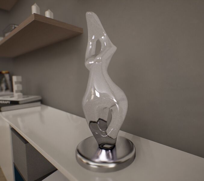 光线追踪半透明度 | 单面材质 | 带折射