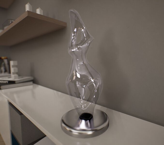 Ray Tracing Refraction: | 禁用