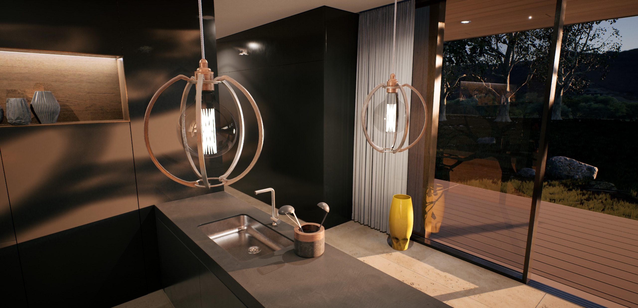 光线追踪半透明