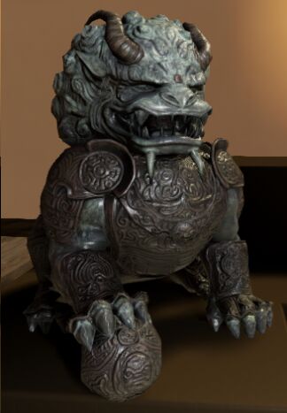  有PostProcessAA的复合粗糙度贴图