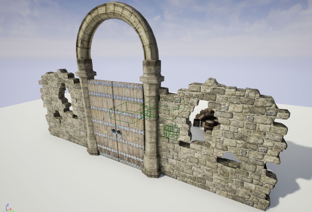 可视化的被遮挡Actor