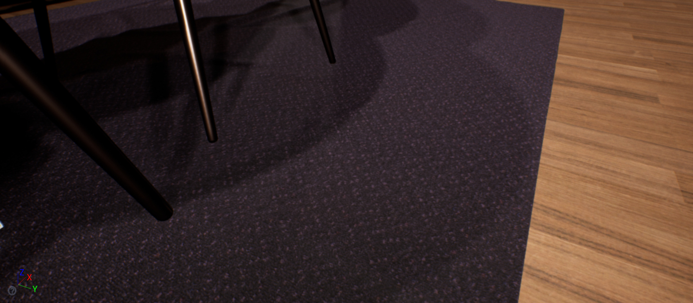 柔软度指数为2.0的地毯示例