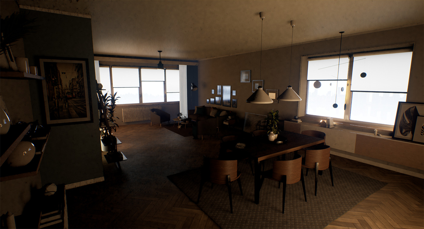 RTGI方法：强力 | RTGI画面百分比：100 | RTGI逐像素采样：4 