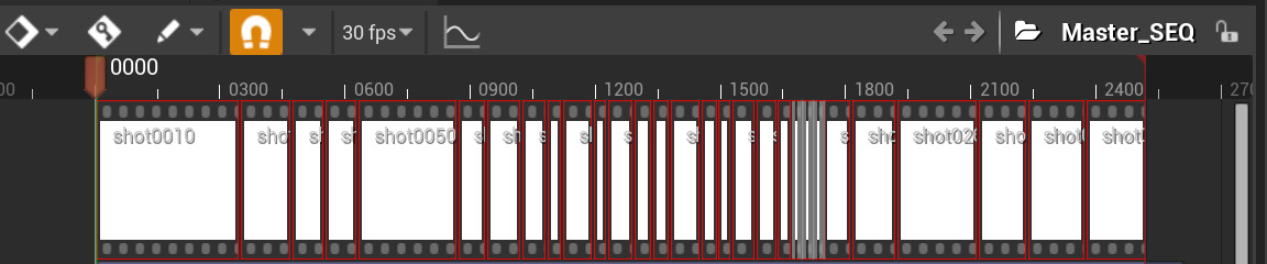The timeline for Master_SEQ