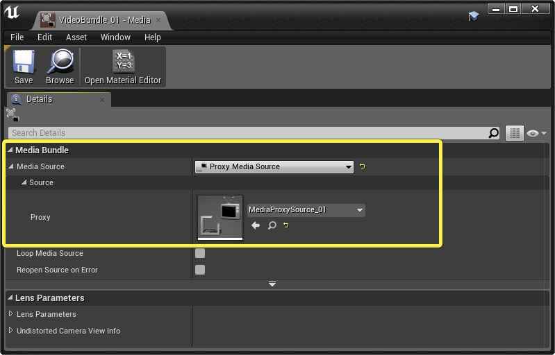 Media Bundle source proxy