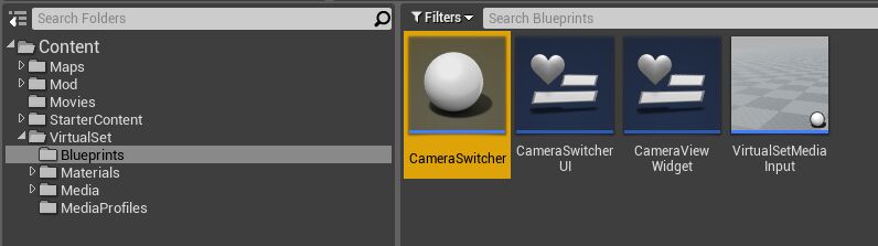 On-screen capture control Assets