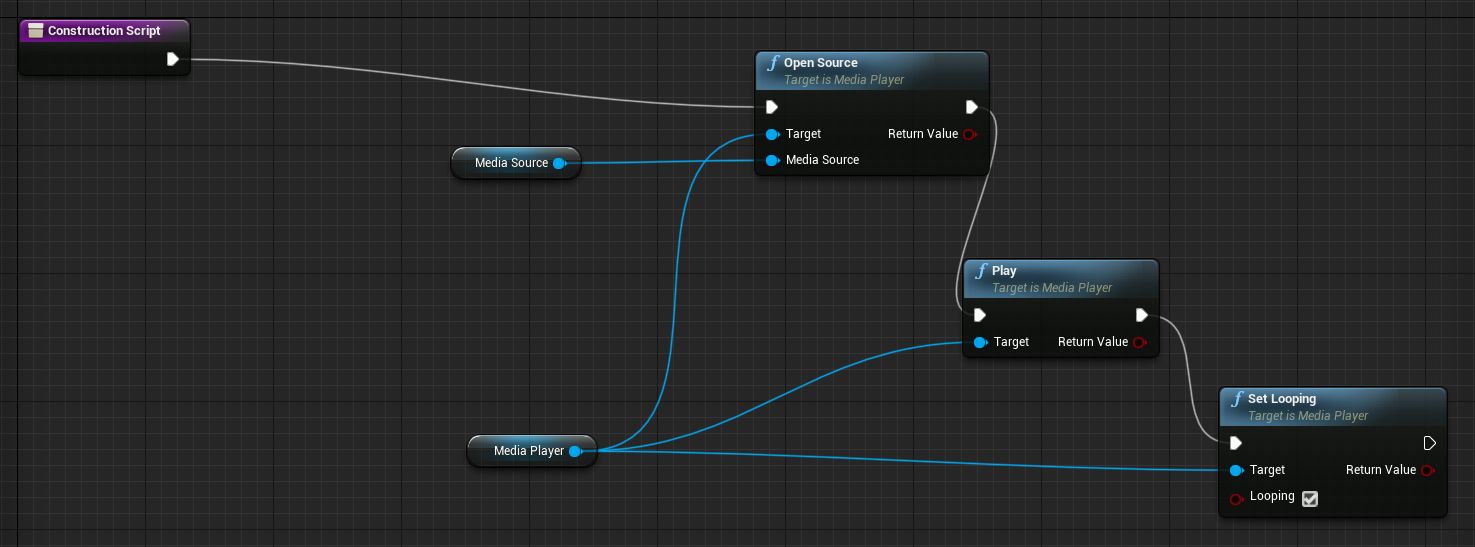 Video Wall Blueprint setup script