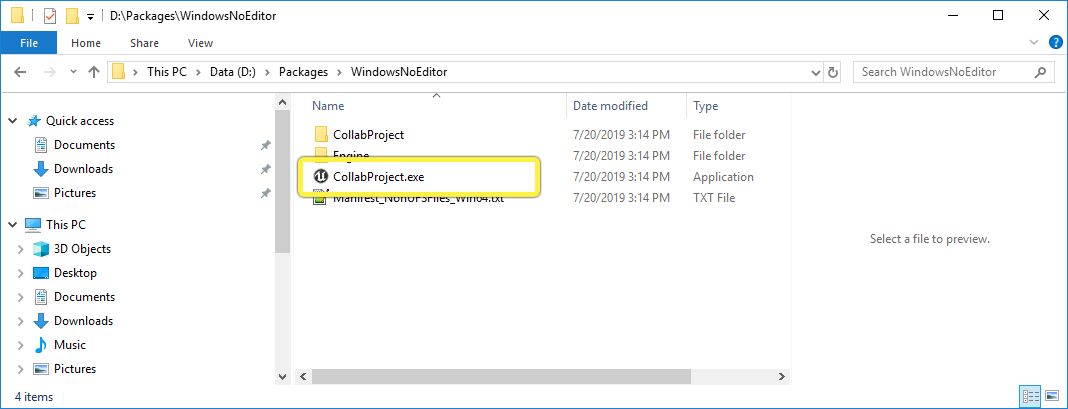 打包可执行文件