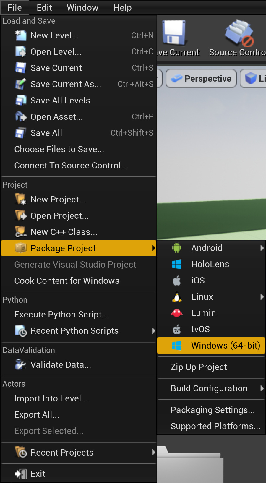 为Windows 64位打包