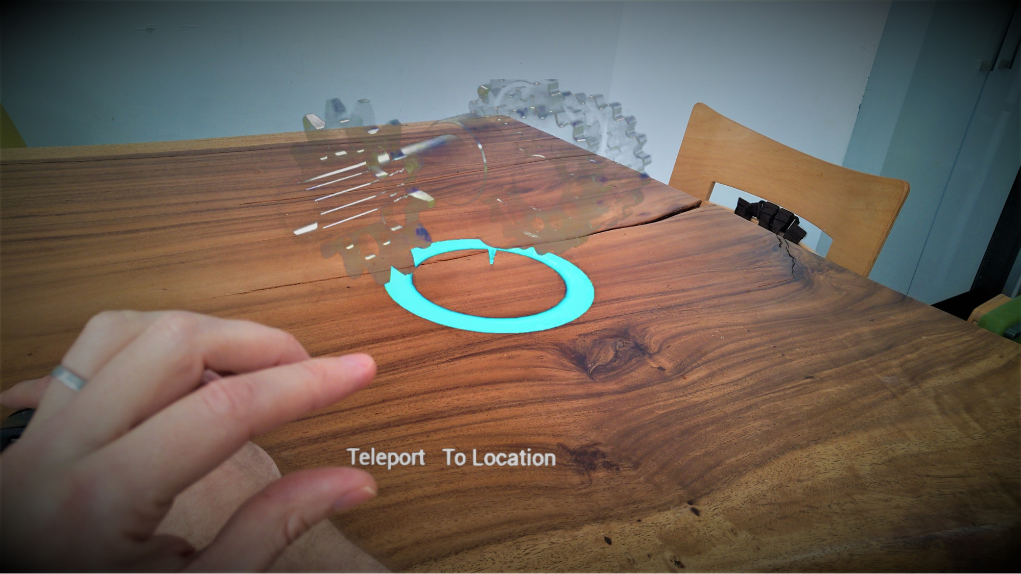 Teleport location confirmed