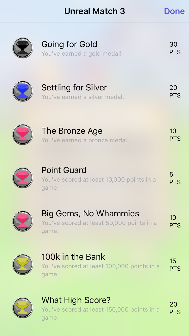 iOS Game Center