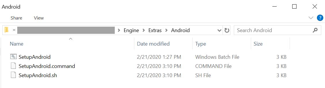 SetupAndroid脚本文件夹