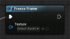Freeze Frame node