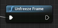 Unfreeze Frame node