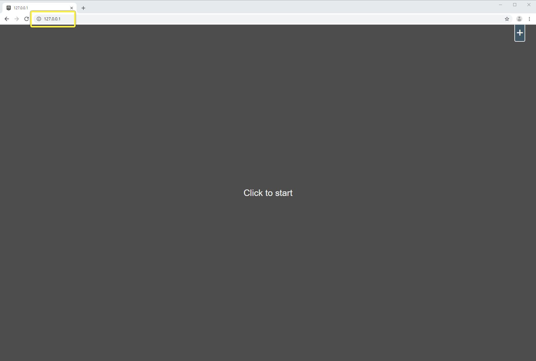 Connect to the localhost