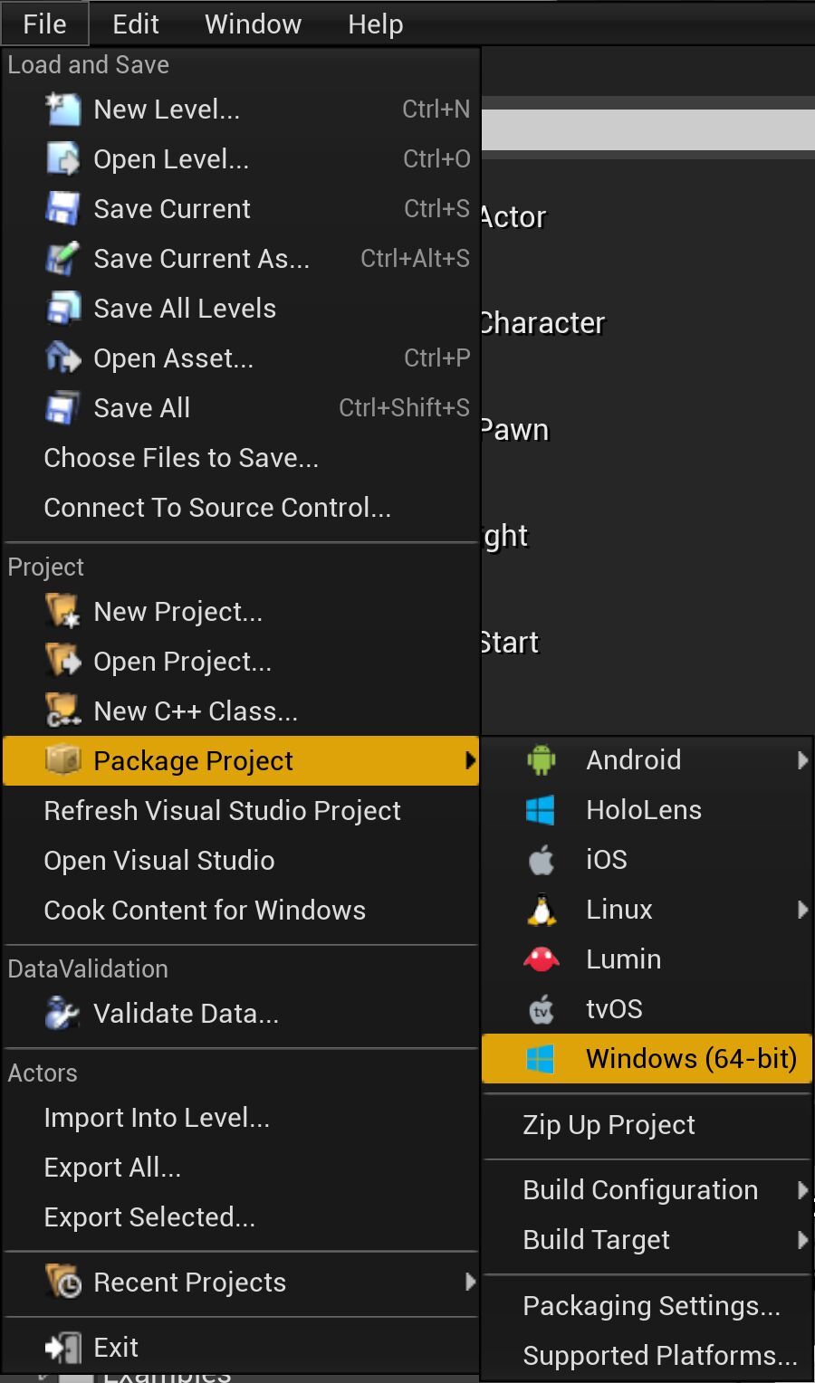 Package for Windows 64-bit