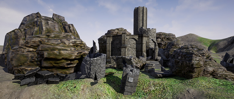 After Running HLOD & Proxy Geo