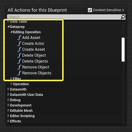 Dataprep Editing Operations Dataprep编辑操作