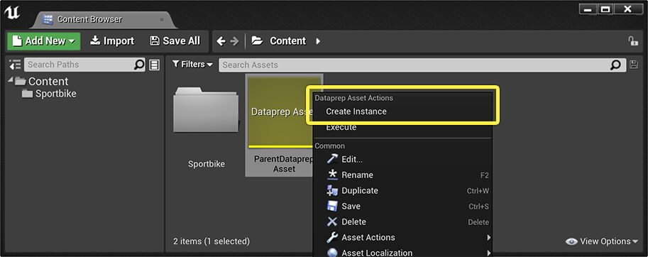Create a Dataprep Instance 创建Dataprep实例