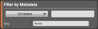 Metadata Value Metadata Value