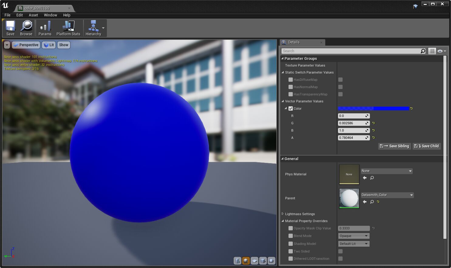 ![Datasmith Color Material Instance