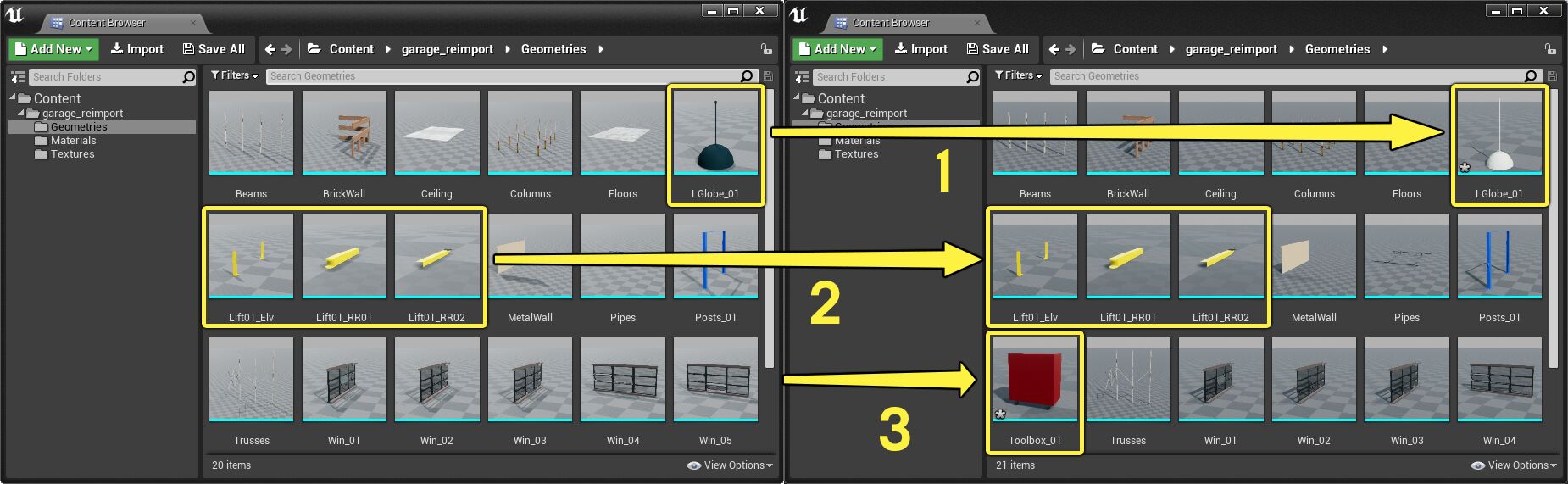 Datasmith Asset Reimport
