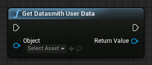Get Datasmith User Data