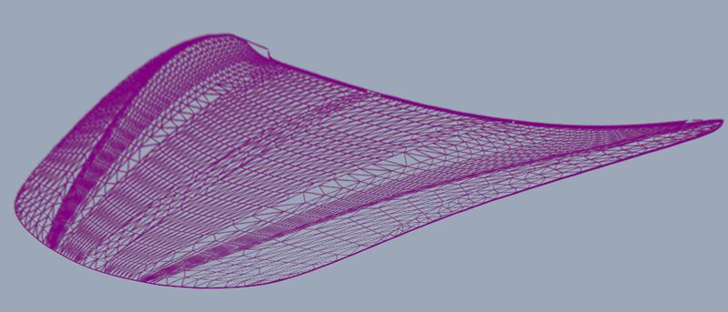 三角剖分网格体