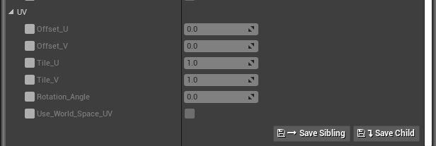 影响纹理贴图所有通道的整体UV设置