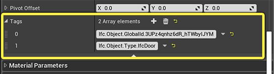 IFC对象的actor标签