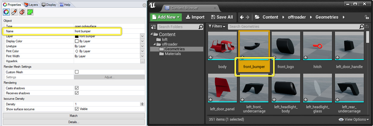 Rhino对象名称转换