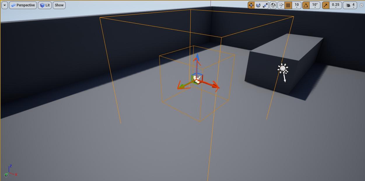 标明范围的盒体衰减