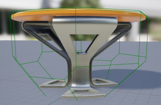 简单碰撞网格体