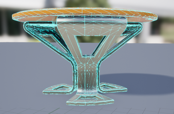 复杂碰撞网格体