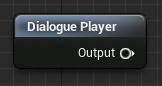 Dialogue Player节点