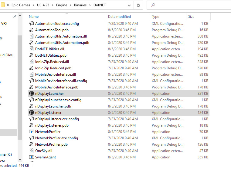 nDisplayListener和nDisplayLauncher在用户计算机上的位置
