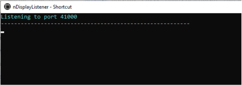 nDisplayListener运行截图