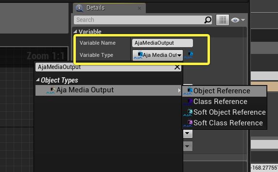 Aja Media Output Object Reference